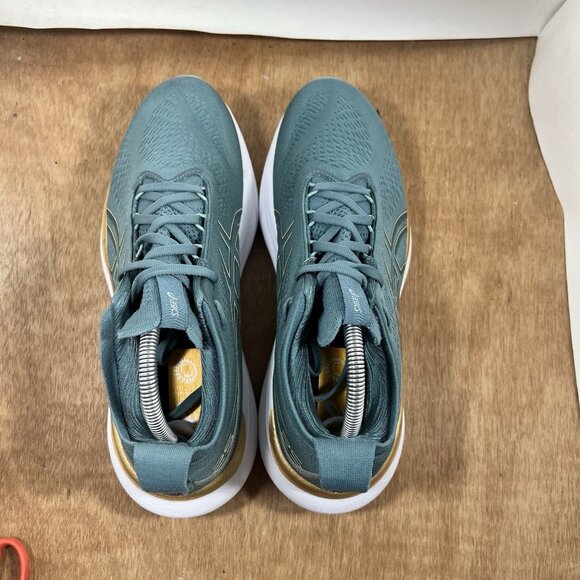 Asics Gel-Nimbus 25 Women’s Size 10 Green Athletic Running Shoes Sneakers - Picture 5 of 9